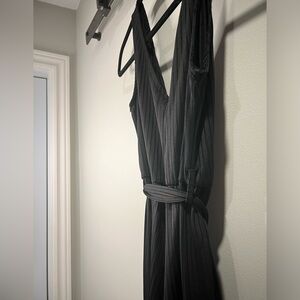 ReVamped black jumpsuit with tie, size medium. Perfect condition